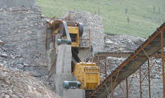 Secondary crushing and screening plant 